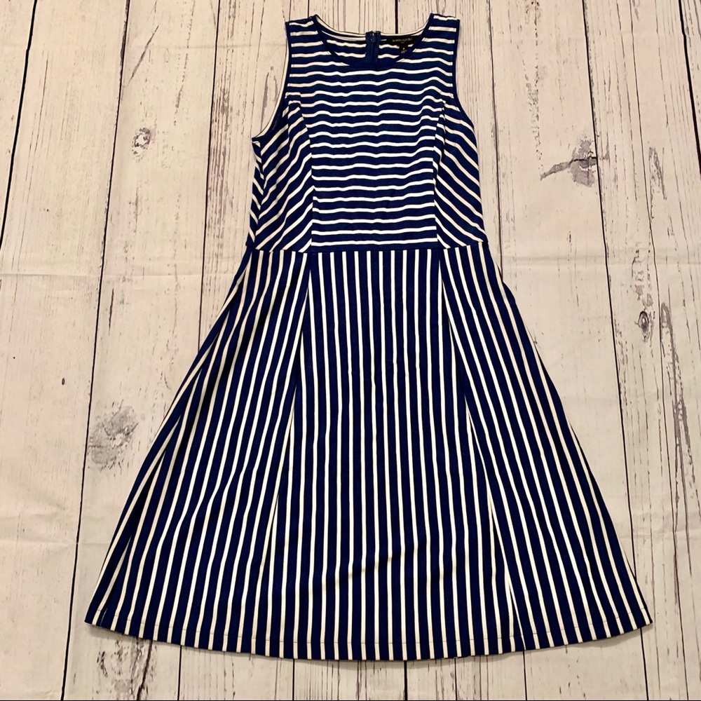 NWT Banana Republic striped midi dress